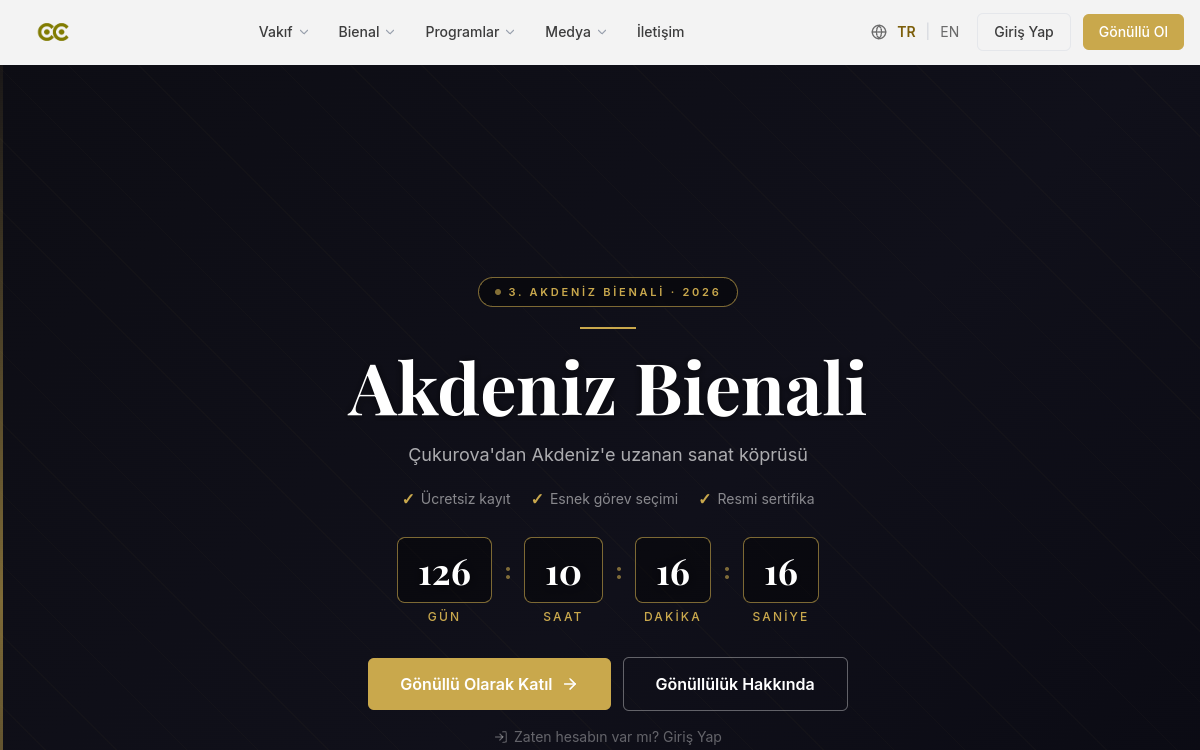 Çukurova Çağdaş / Akdeniz Bienali ekran görüntüsü