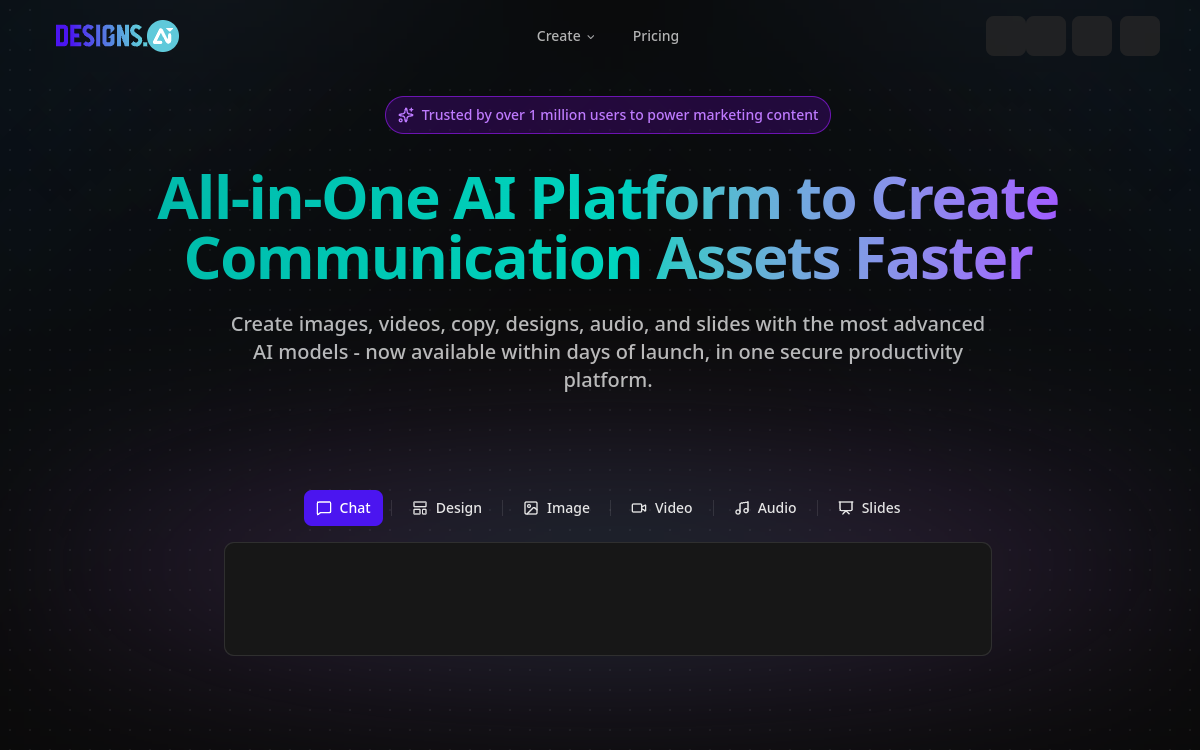 Designs.ai screenshot