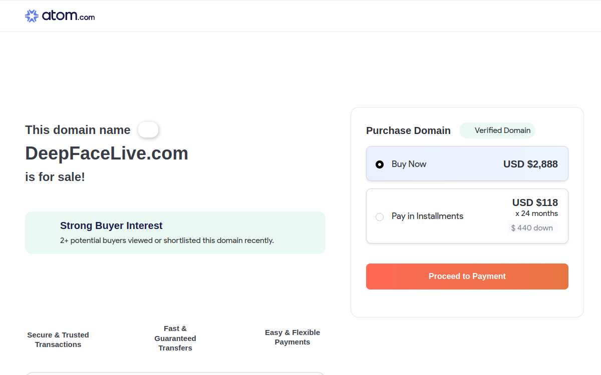 DeepFaceLive screenshot