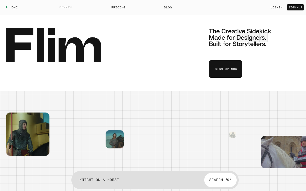 Flim website screenshot