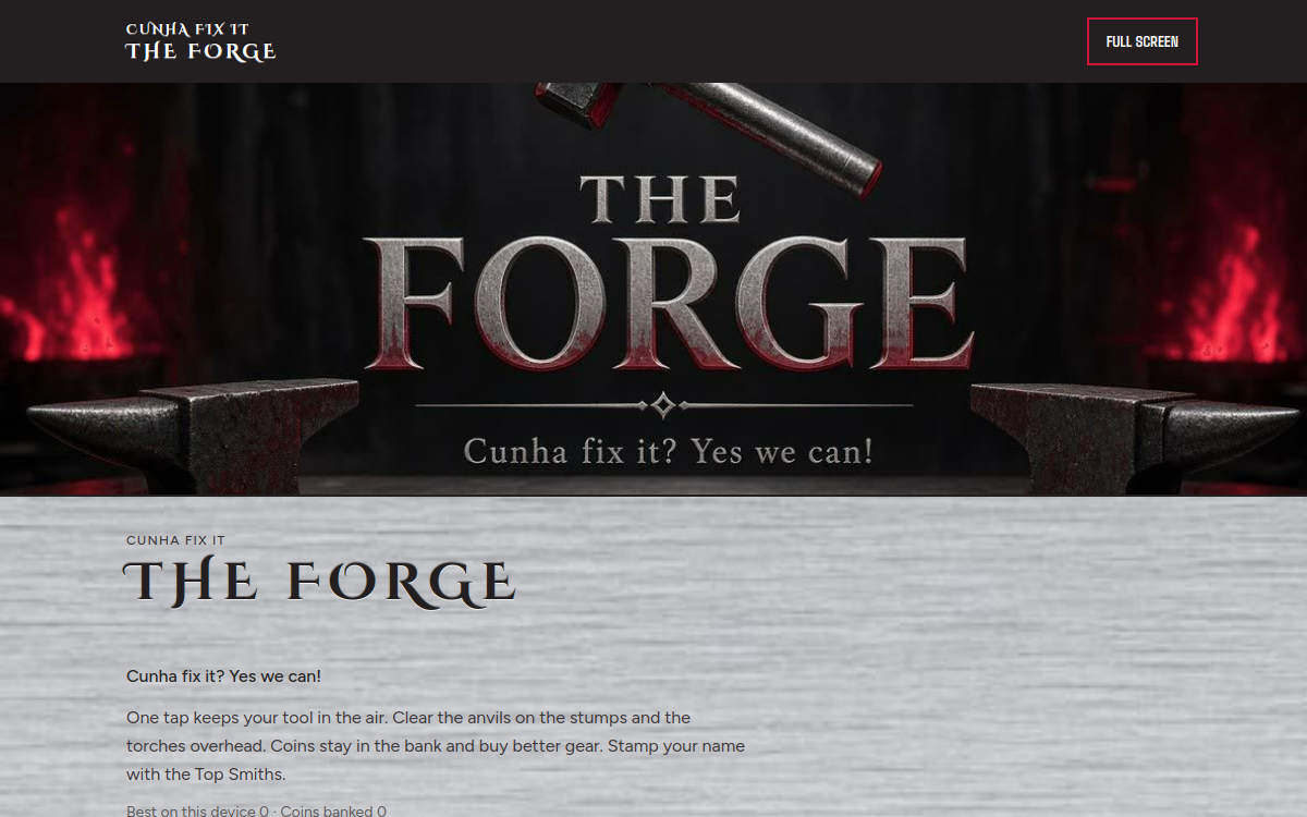 Screenshot of The Forge