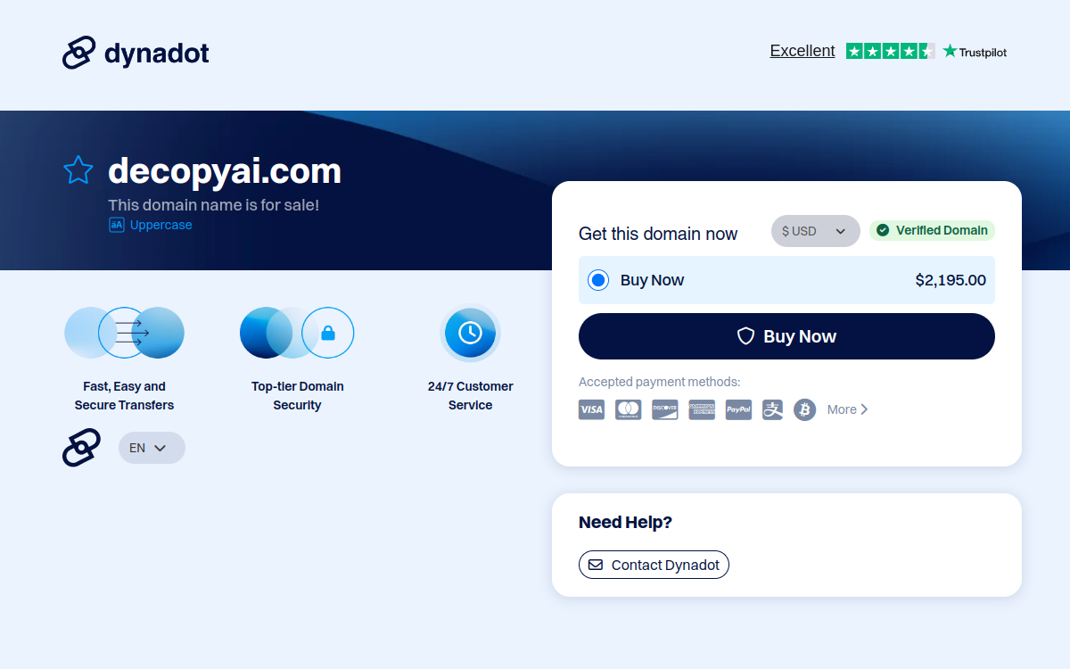 Decopy AI screenshot