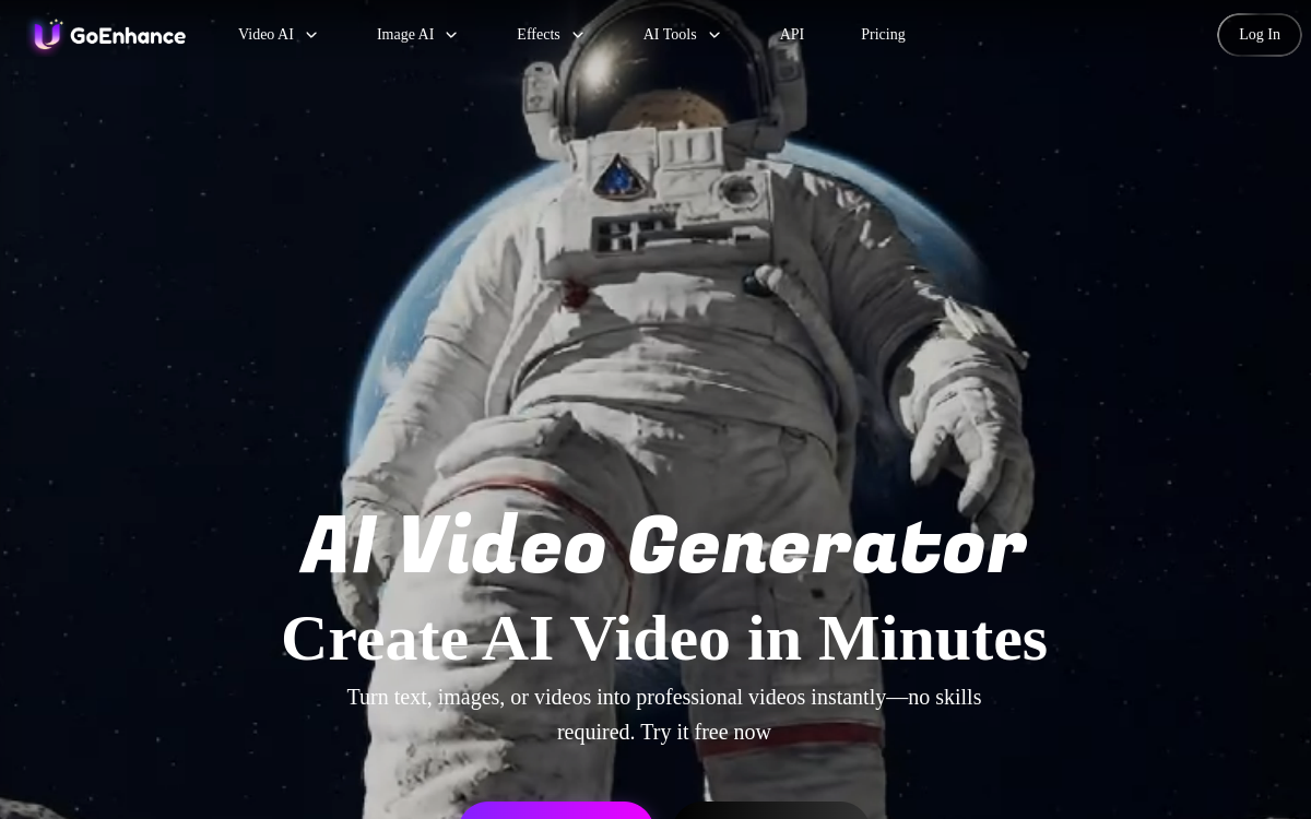 GoEnhance website screenshot