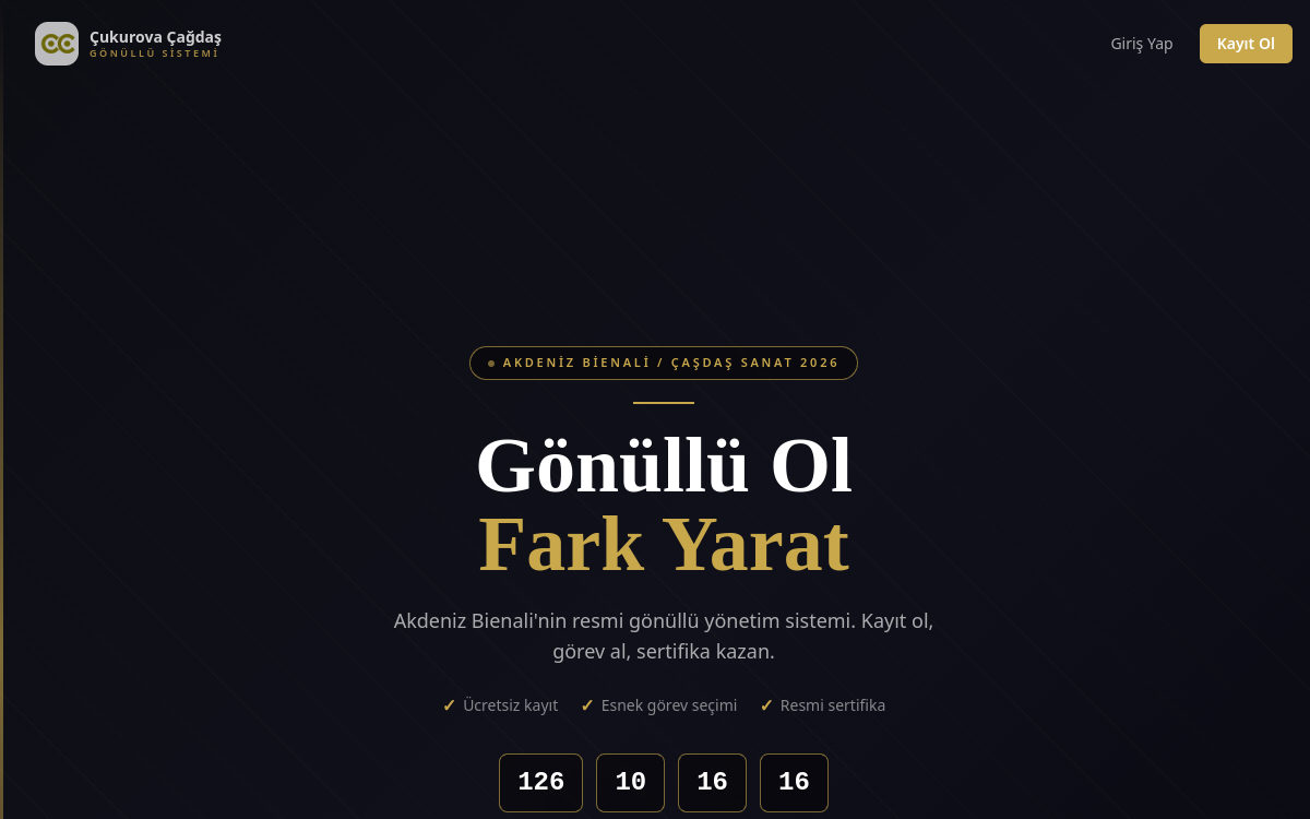 GYS — Akdeniz Bienali ekran görüntüsü