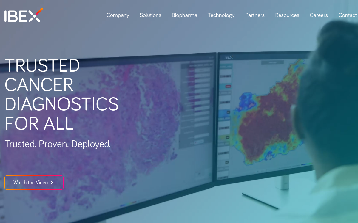 ibex-ai.com website screenshot