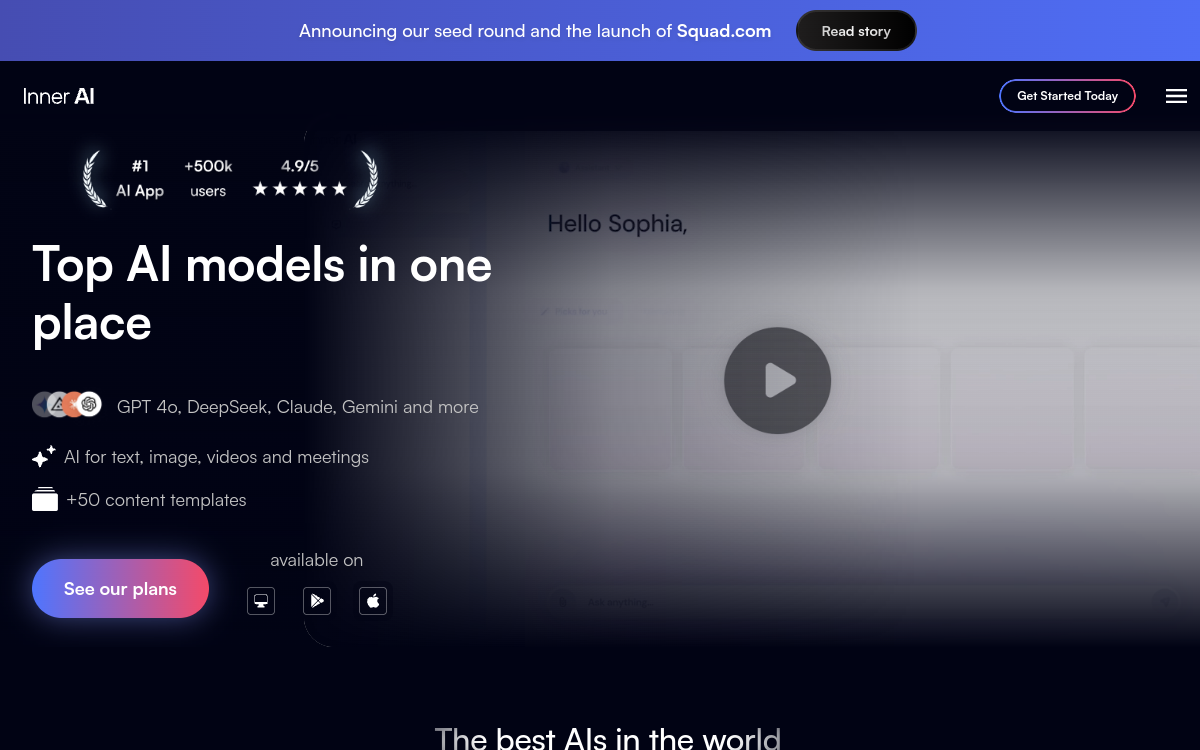 innerai.com website screenshot