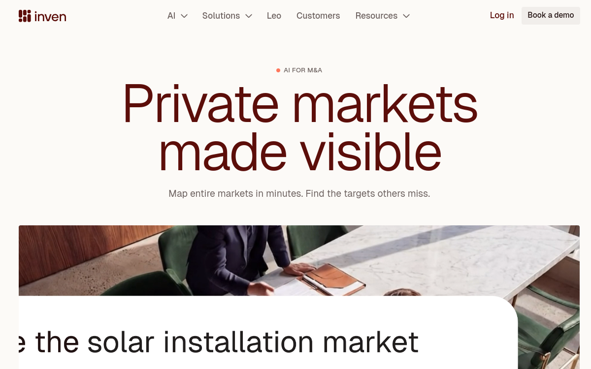 Inven website screenshot