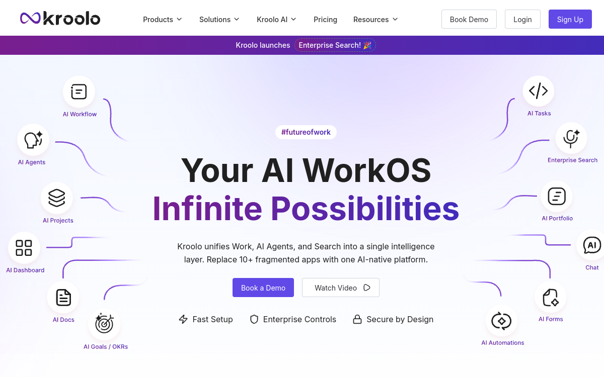 Kroolo website screenshot