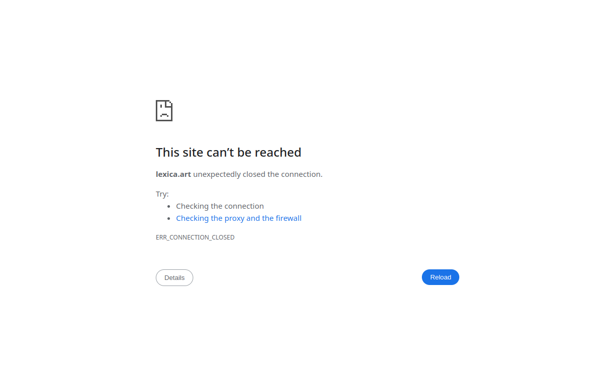 Lexica website screenshot