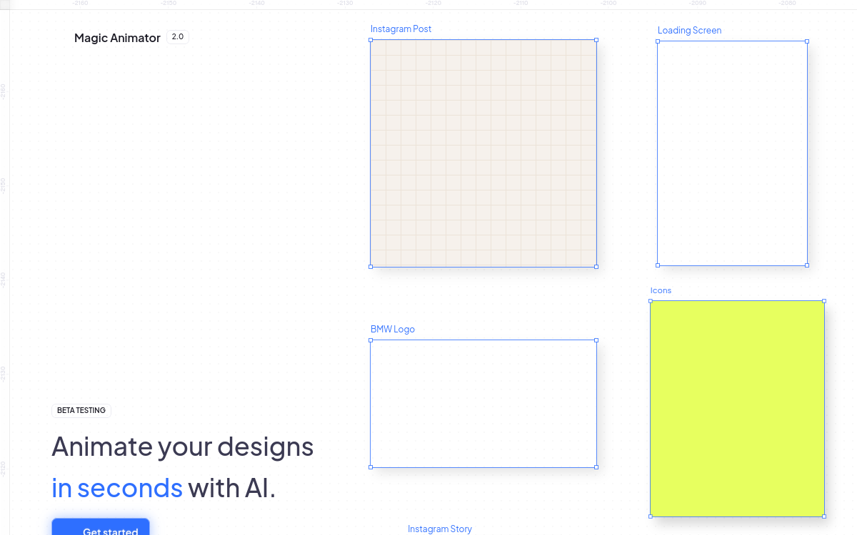 Lottielab (Magic Animator - now live) website screenshot