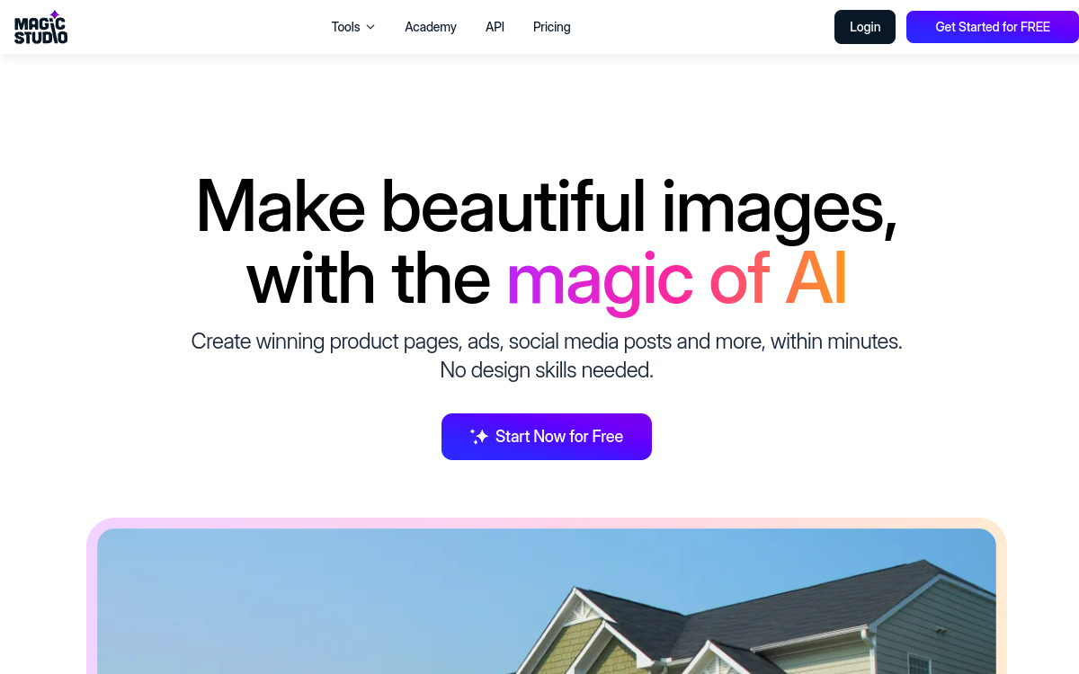 Image Upscaler by Magic Studio screenshot