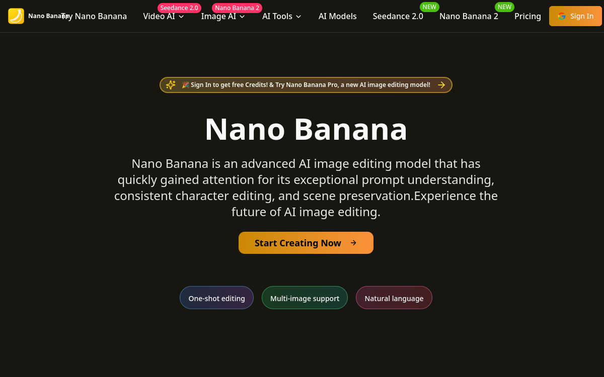 Nano Banana screenshot