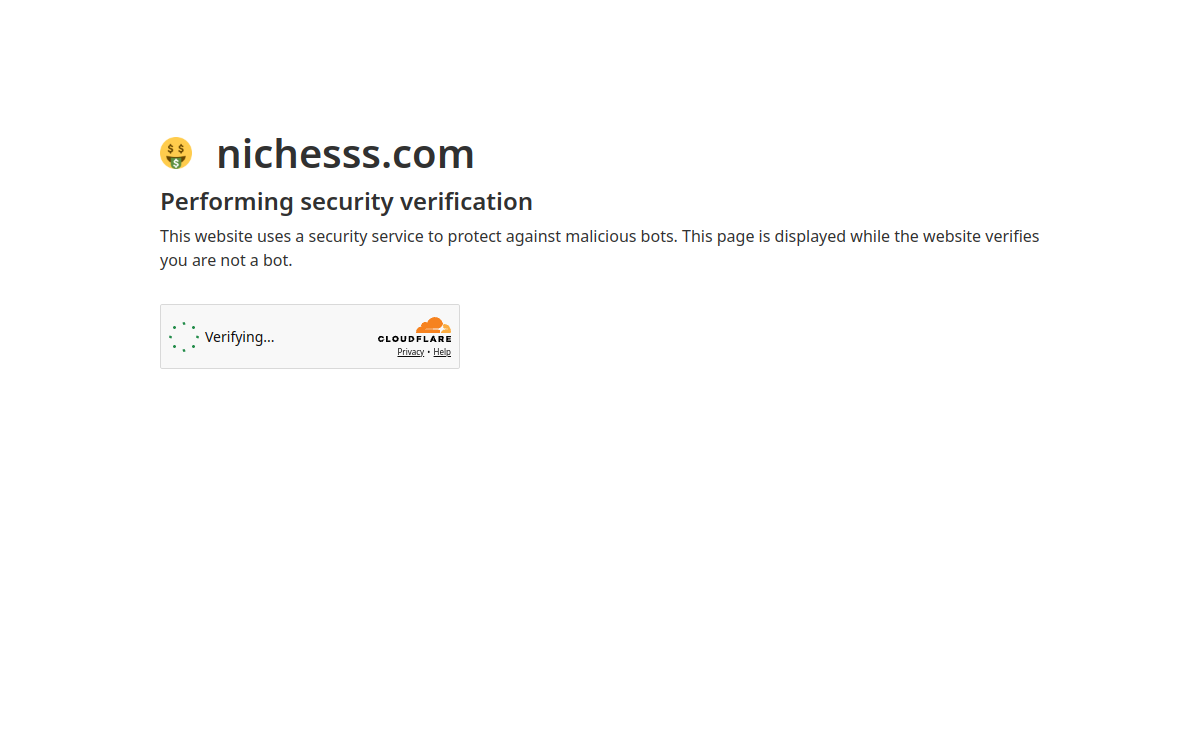 Nichesss website screenshot