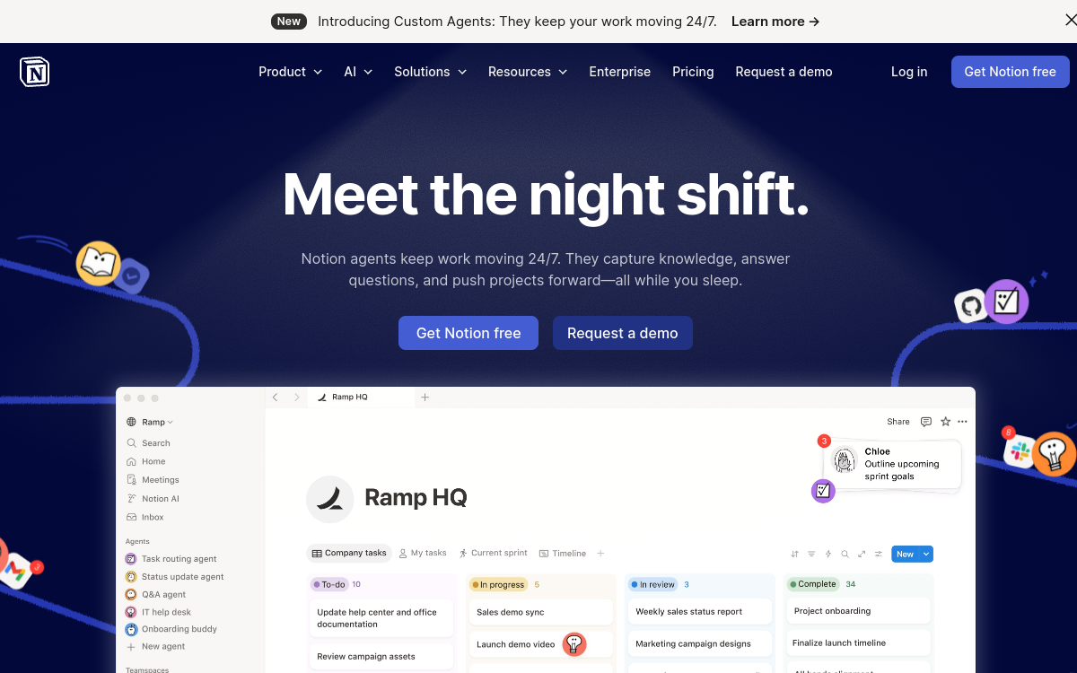 Notion AI screenshot