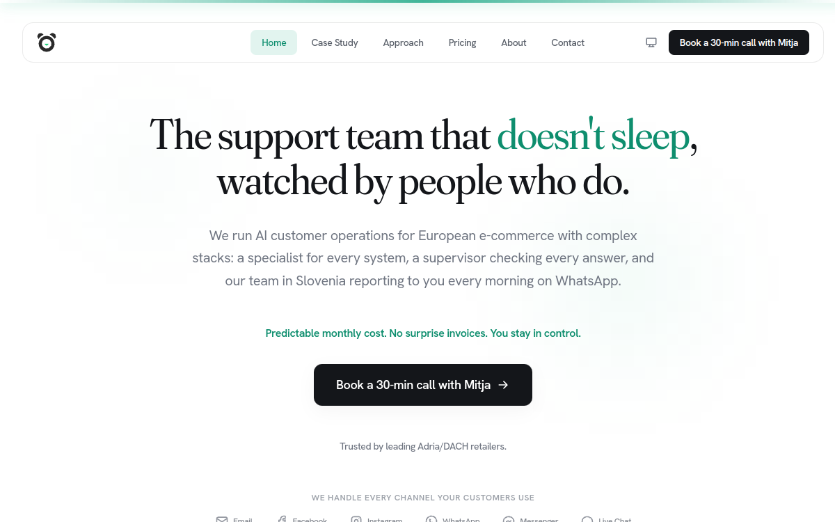 PandaChat.ai website screenshot