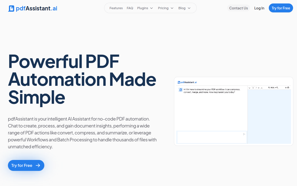 pdfAssistant.ai screenshot