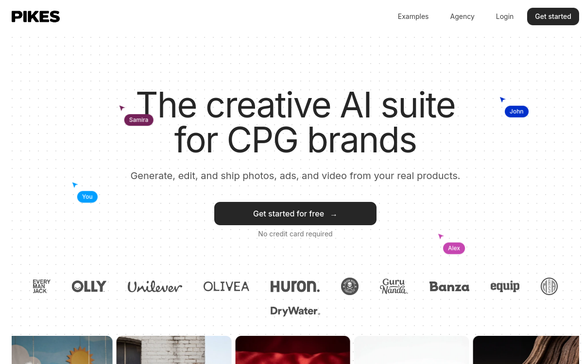 Pikes AI website screenshot