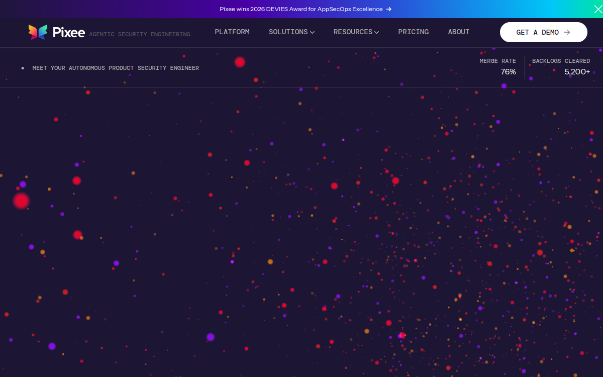 Pixeebot website screenshot