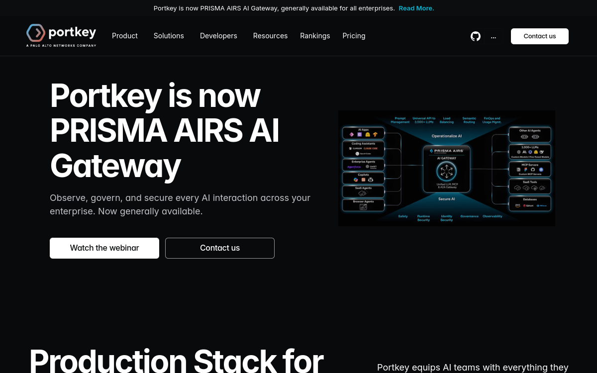 portkey.ai website screenshot