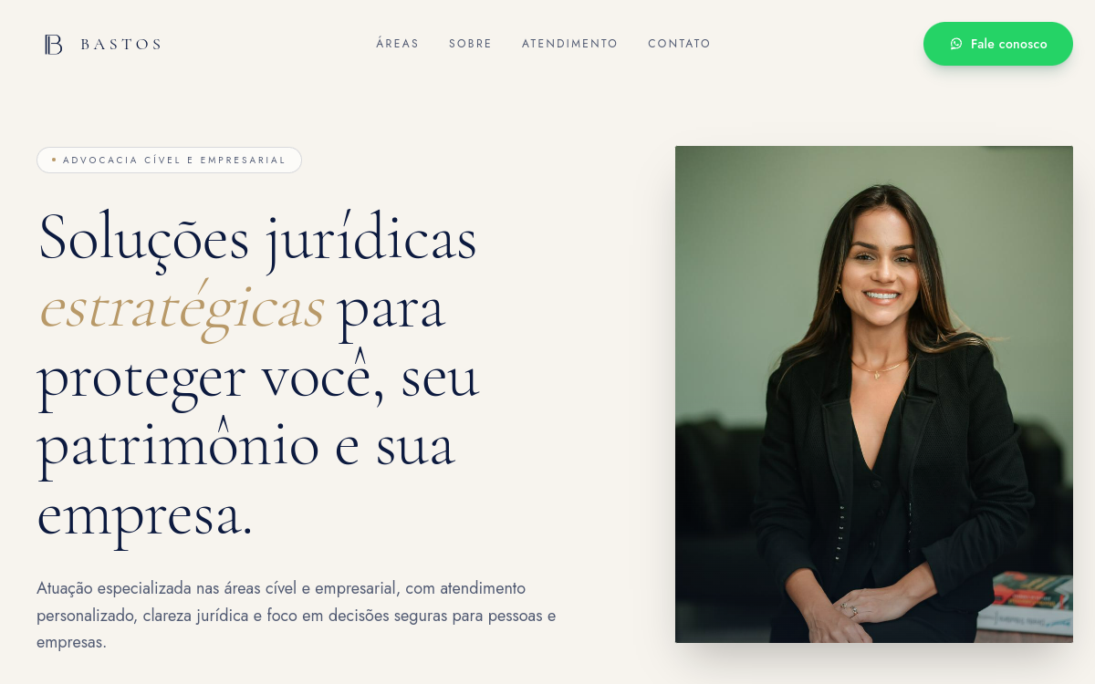 Prévia do site Pothyara Bastos