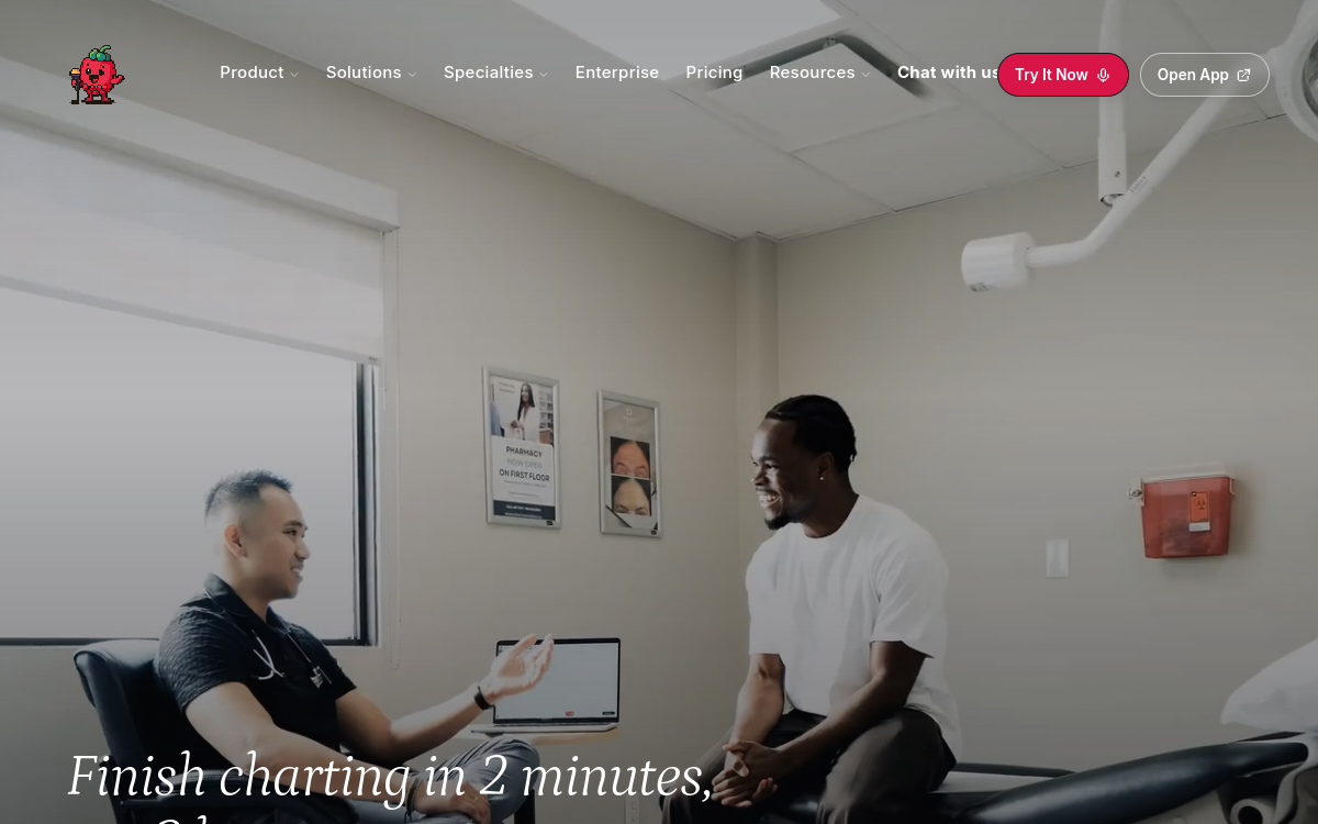 ScribeBerry website screenshot