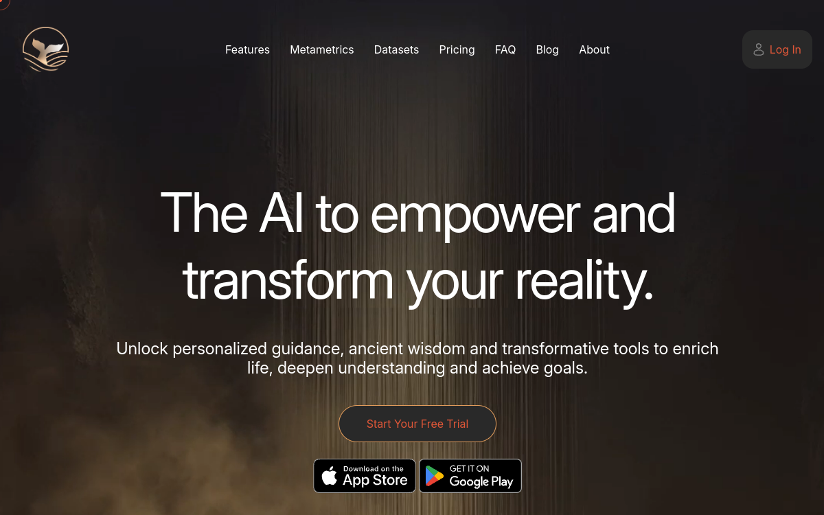 Sibyl AI website screenshot