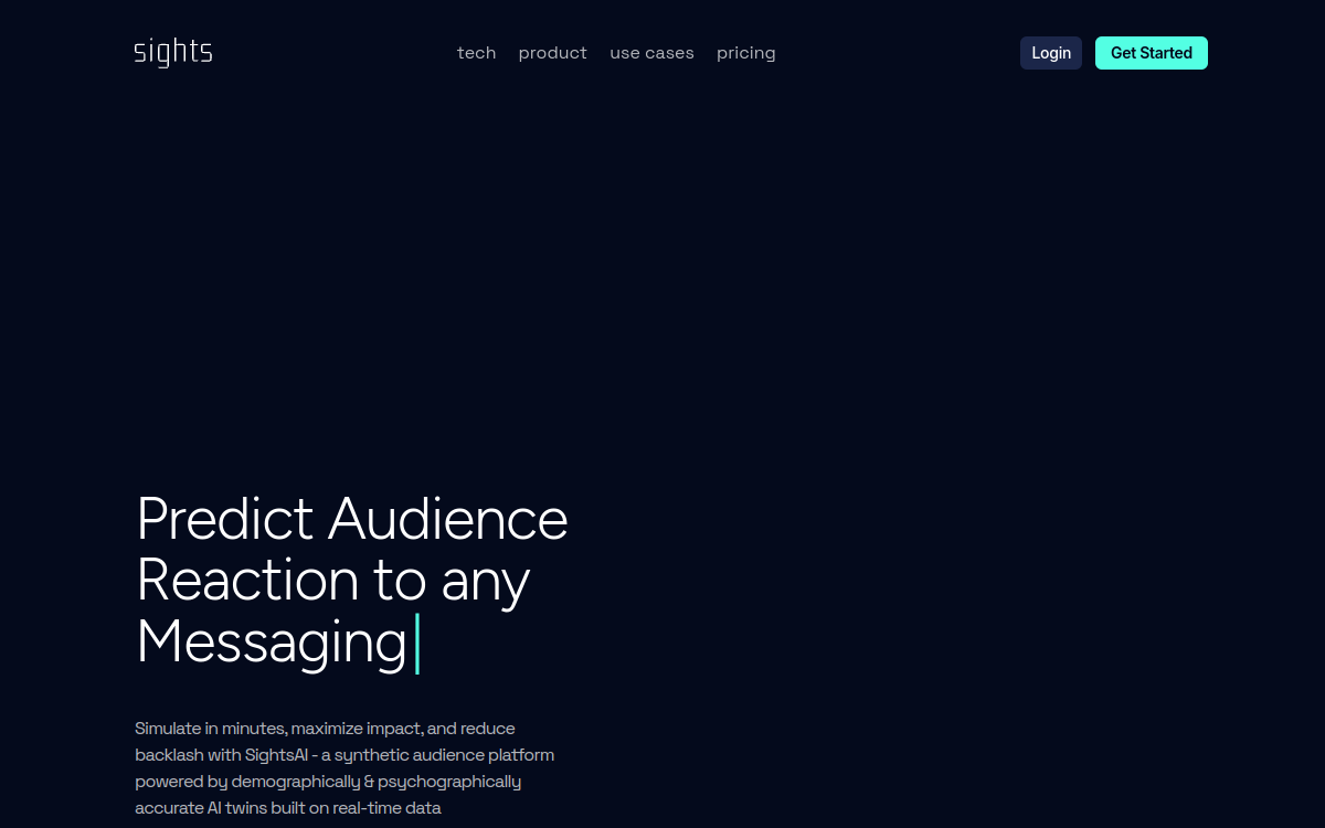 SightsAI website screenshot