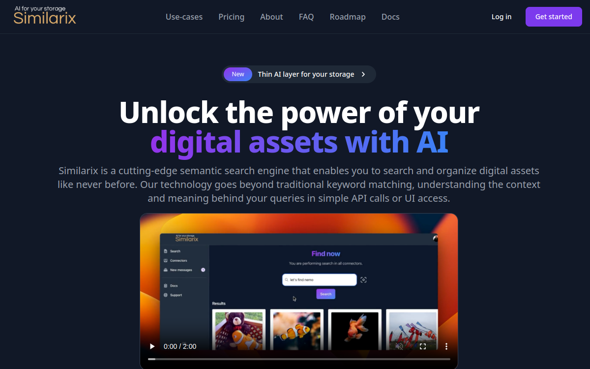 Similarix website screenshot