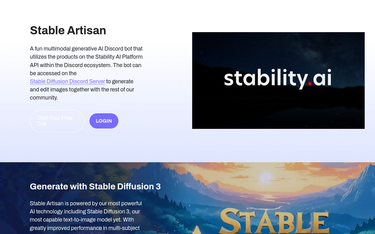 Stable Artisan screenshot