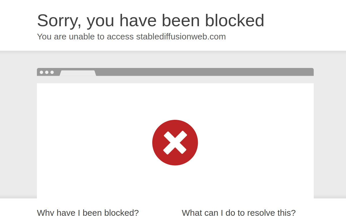 Stable Diffusion Web website screenshot