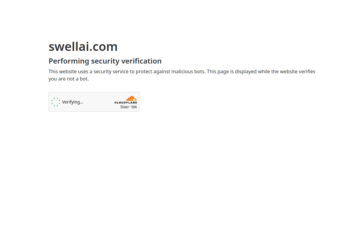 Swell AI website screenshot