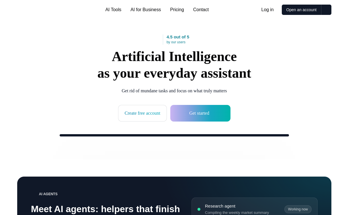 Textie AI website screenshot