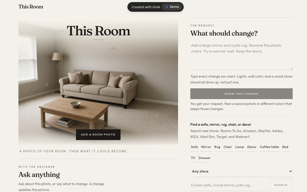 Screenshot of This Room