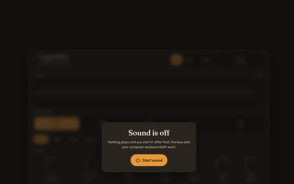 Screenshot of Copperline
