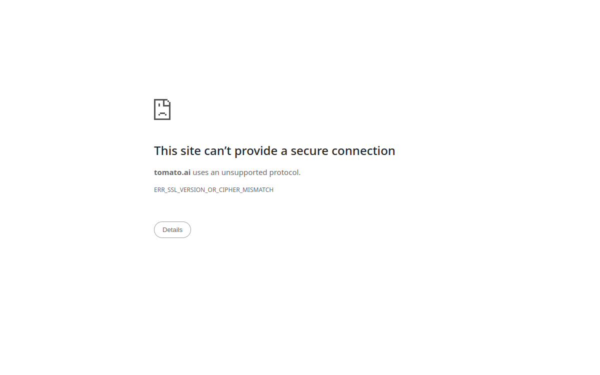 Tomato.ai website screenshot