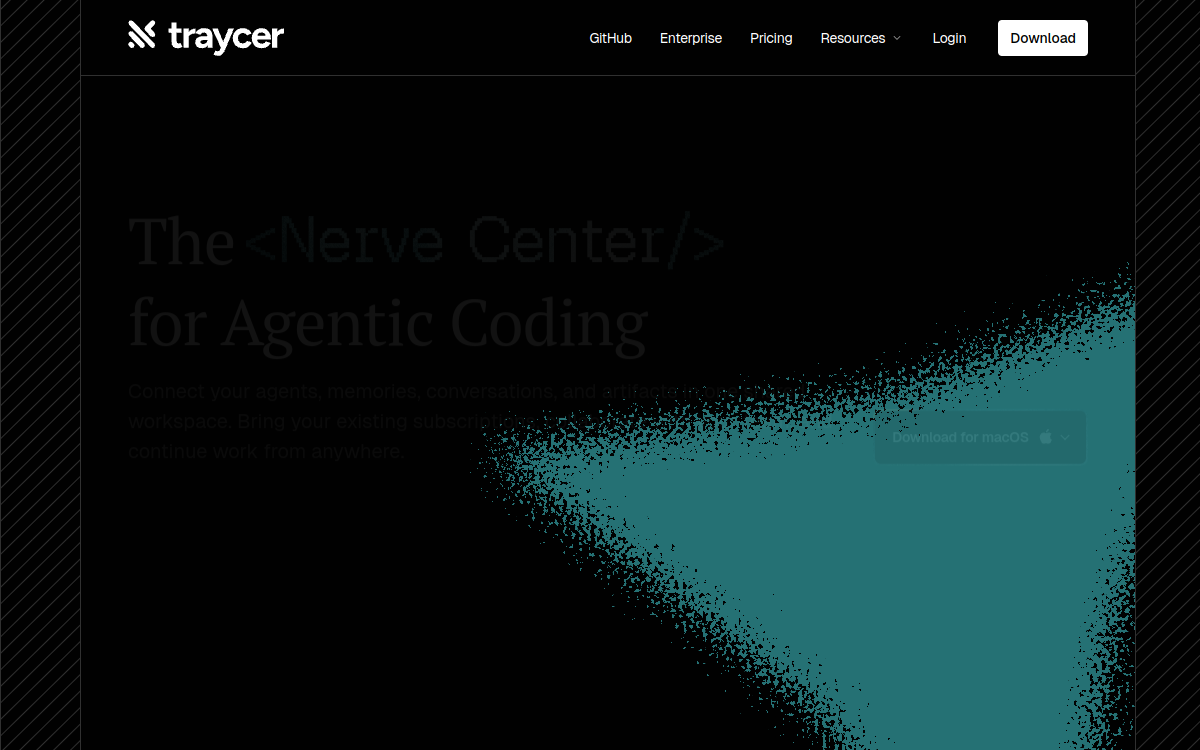 Traycer AI website screenshot