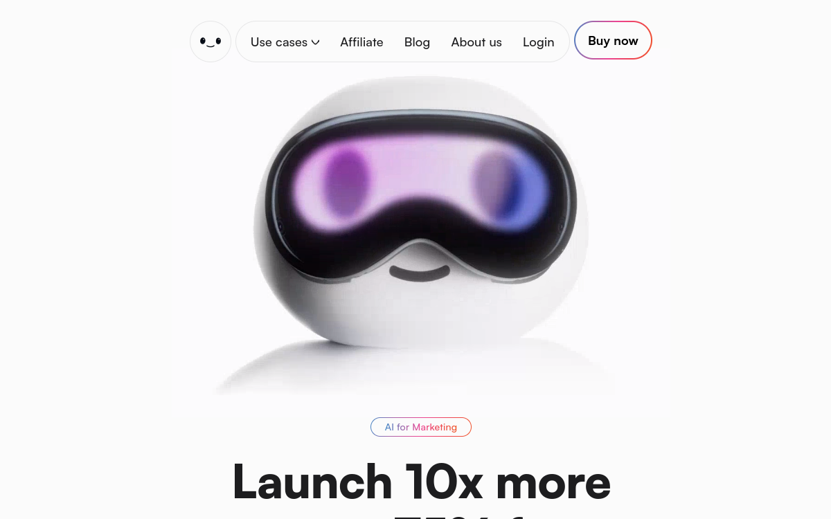 Holo website screenshot