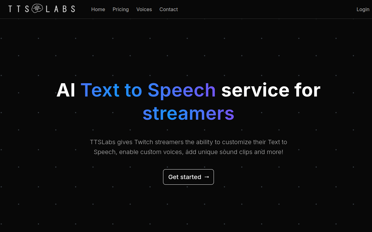 TTSLabs screenshot