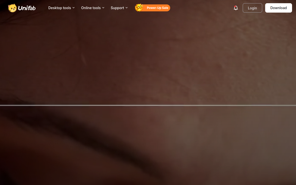 UniFab All In One website screenshot