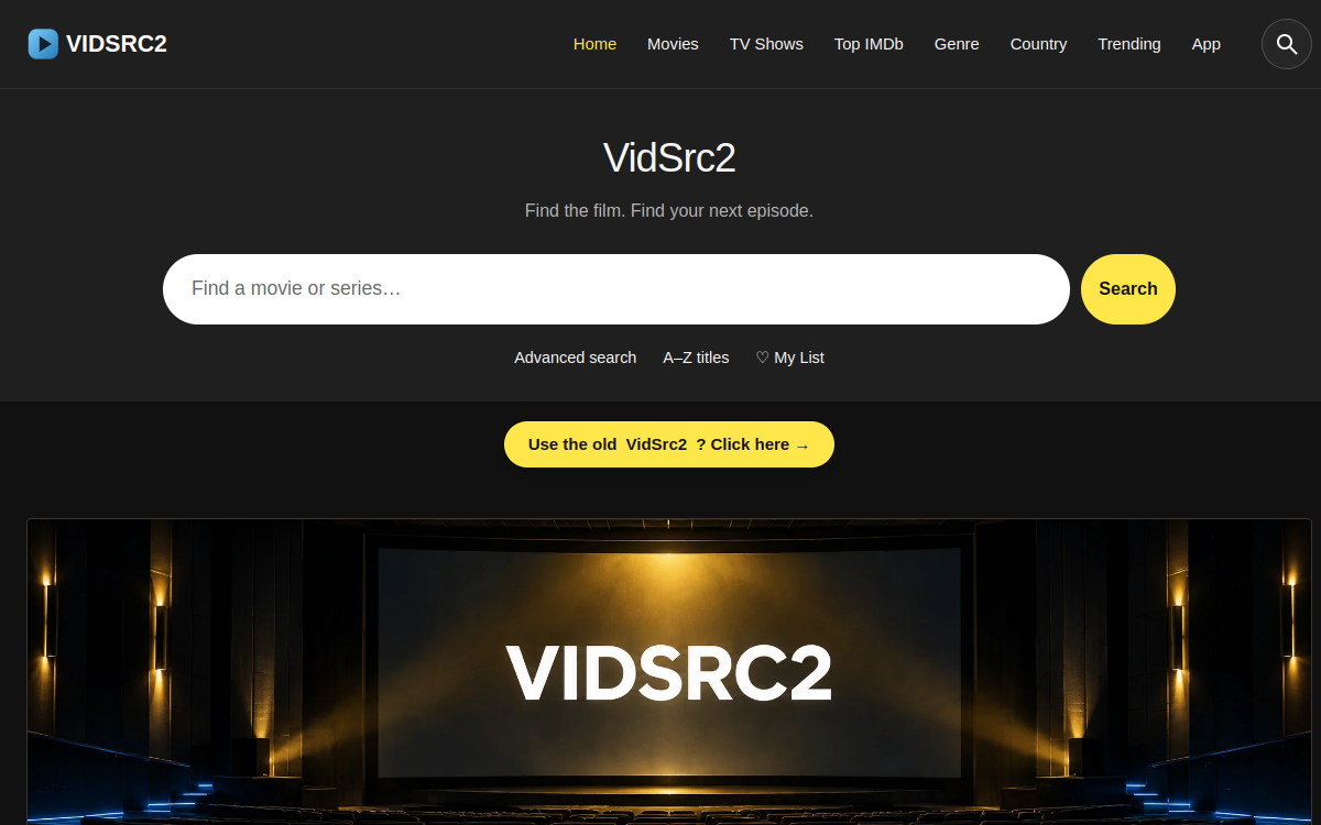 Screenshot preview of vidsrc2-offcial.cyou