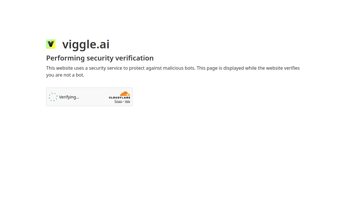 Viggle AI 网站预览