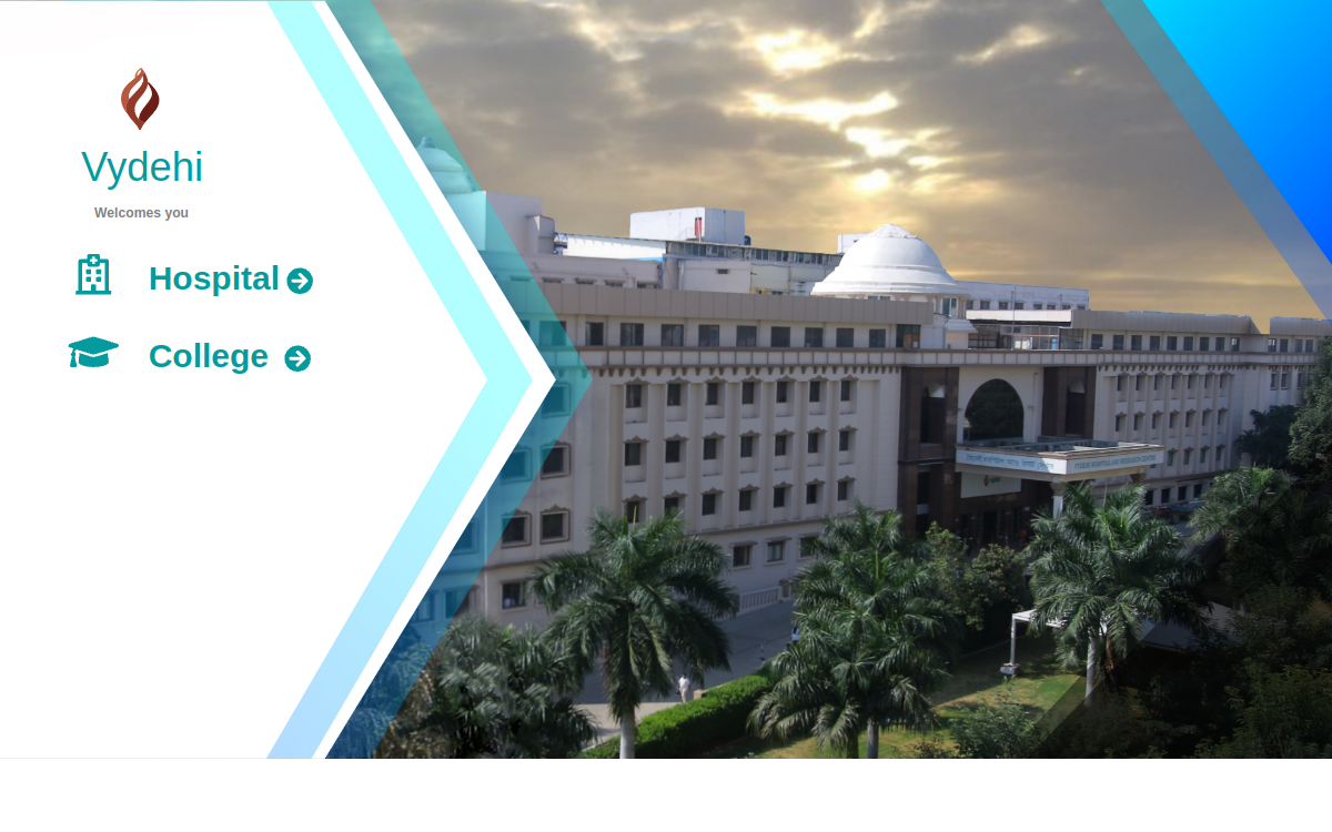Vydehi Institute of Medical Sciences official campus