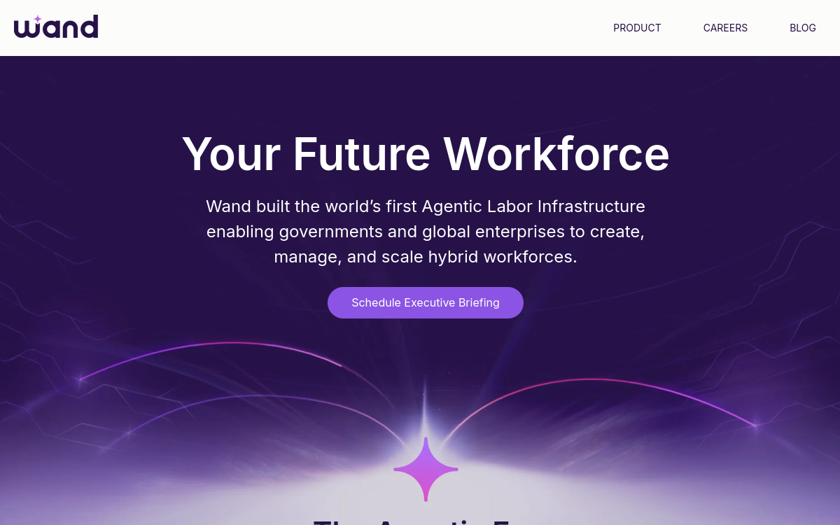 Wand AI website screenshot