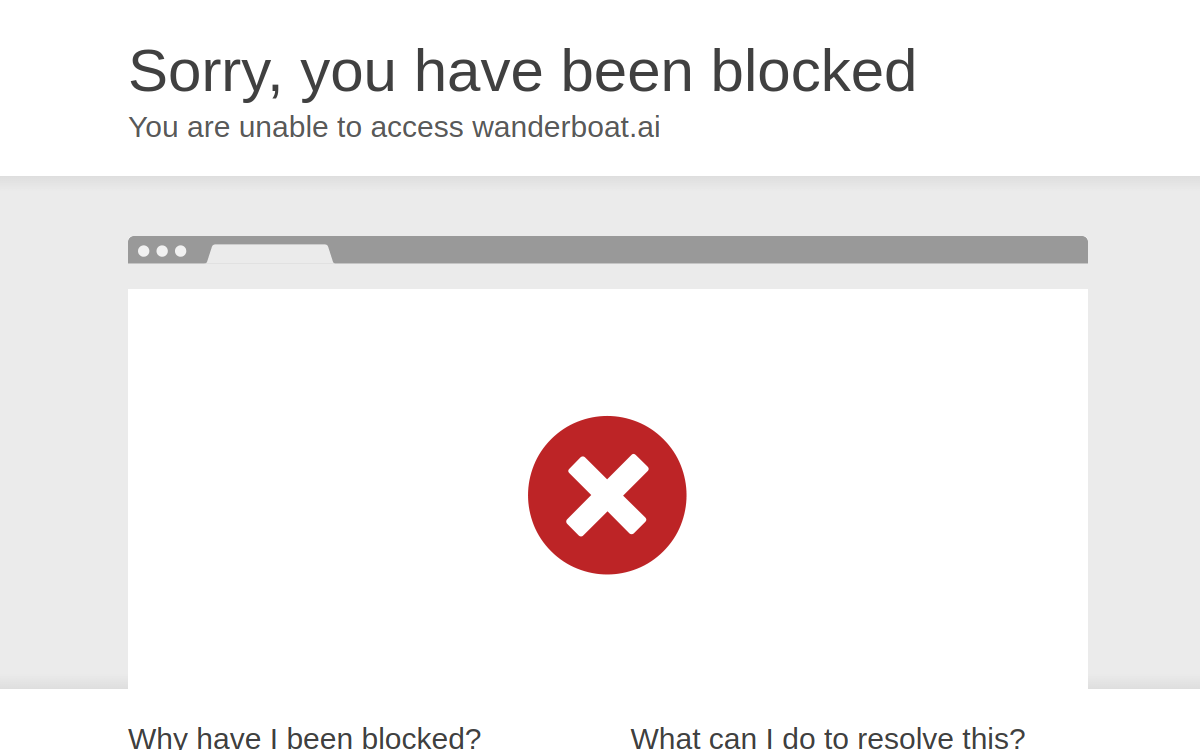 Wanderboat 网站预览