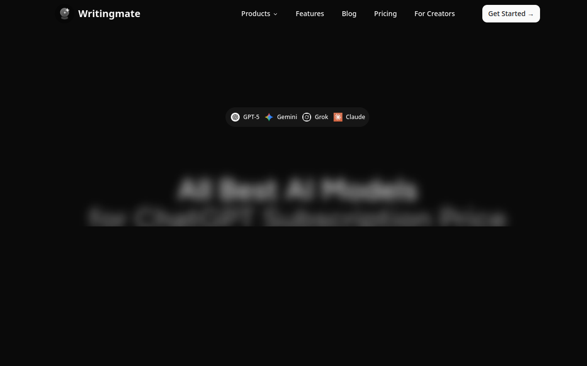 Writingmate.ai screenshot