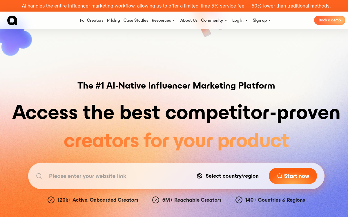Aha INC website screenshot