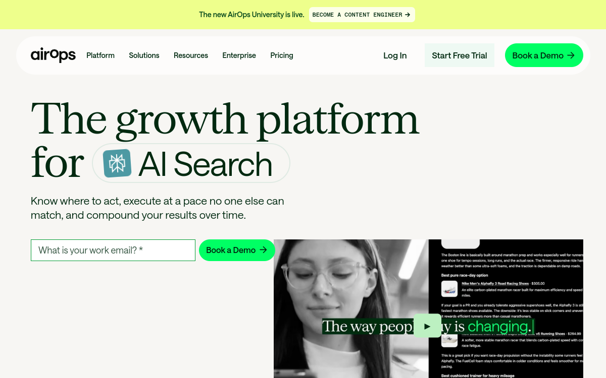 AI Data Sidekick website screenshot