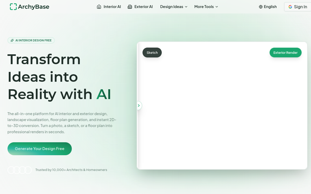 ArchyBase website screenshot