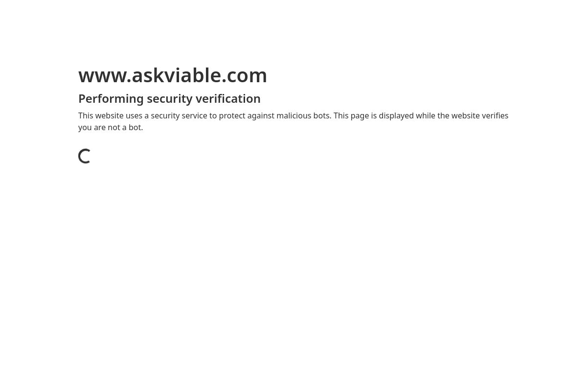 viable website screenshot