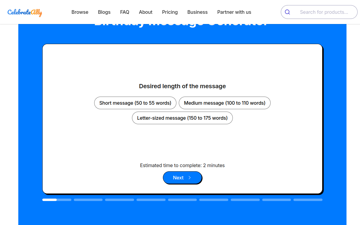 BirthdayAI screenshot